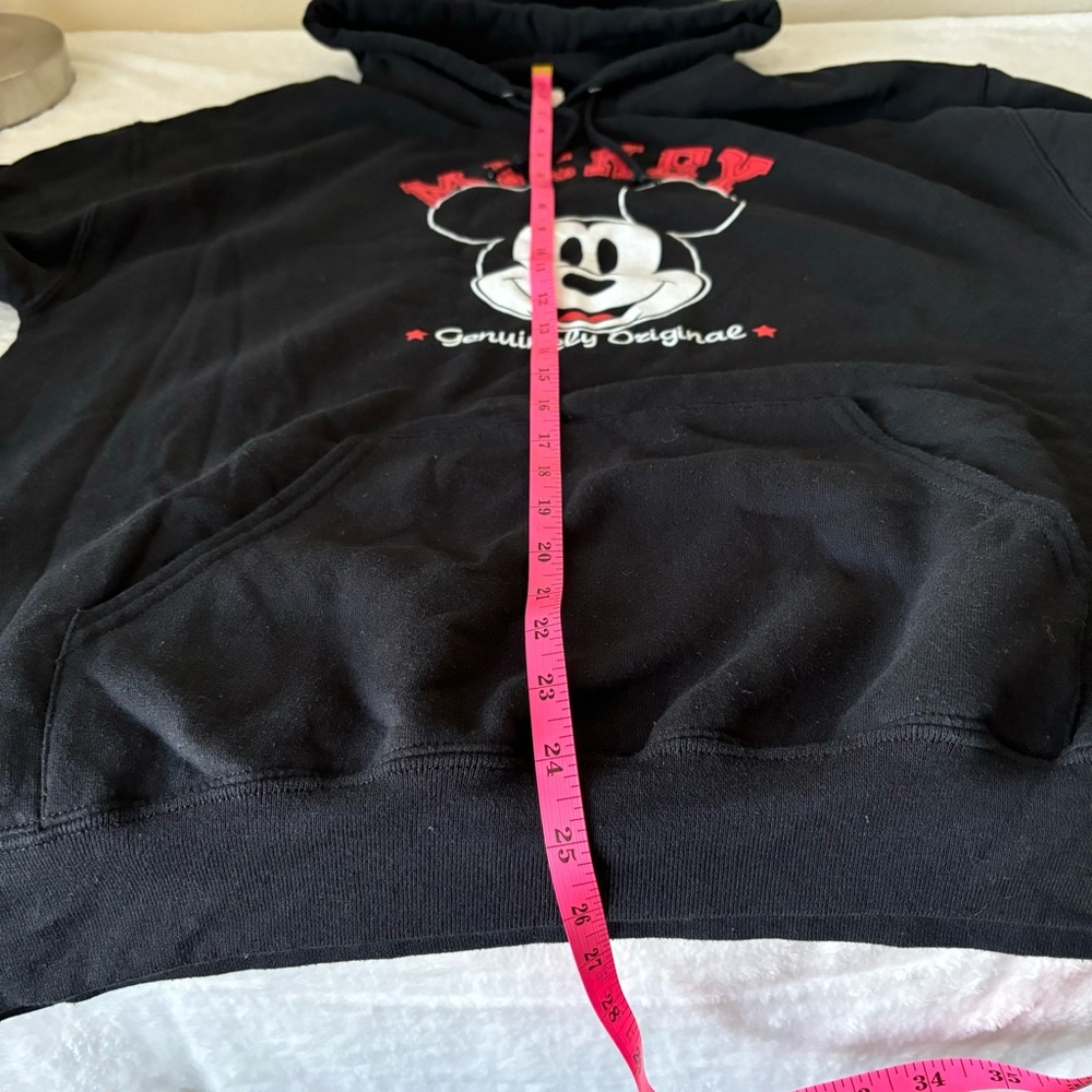 Disney Mickey Mouse Genuinely Original Pullover Hoodie, Black size M - Picture 7 of 7